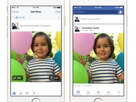 Facebook、「iPhone 6s」の「Live Photos」に対応--段階的にリリース