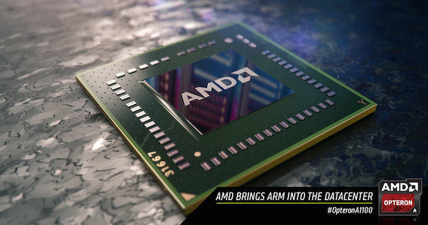 AMDの新たなARMプロセッサ「AMD Opteron A1100 System-on-Chip（SoC）」