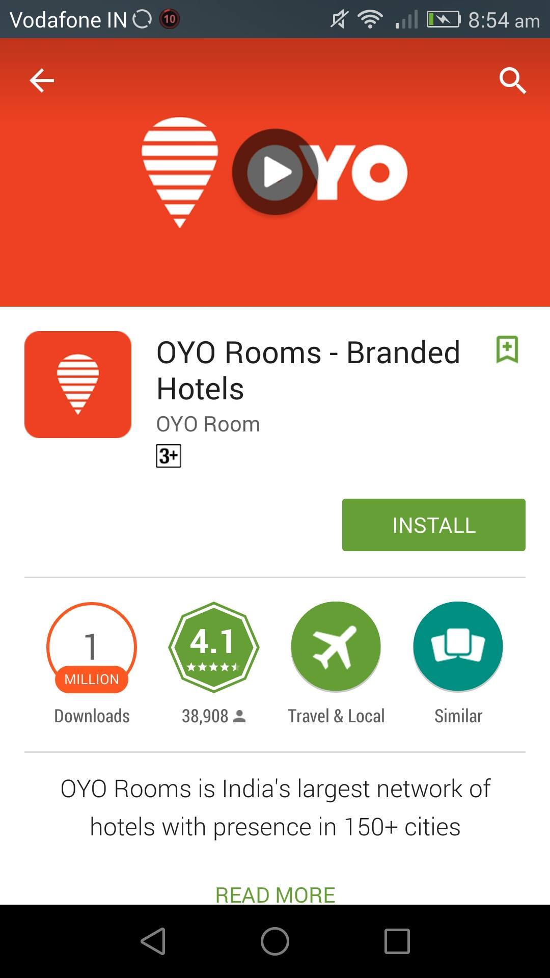 「OYO Rooms（オヨ ルームズ）」