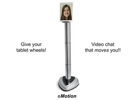 タブレットに車輪を授ける「eMotion」--より臨場感のあるテレビ会議を