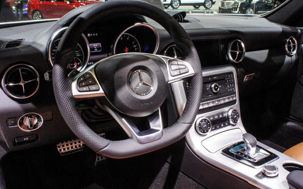 　Mercedes-Benzの「SLC-Class」2017年モデルの車内。