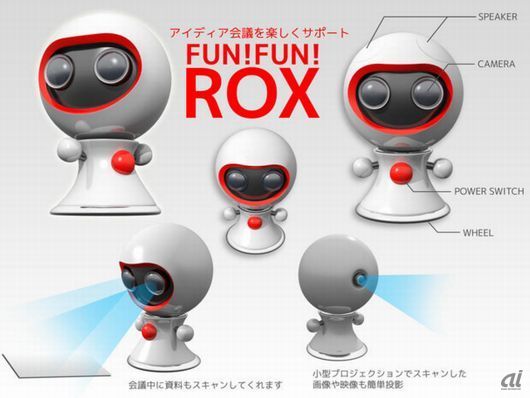 「facilitation robot ROX」