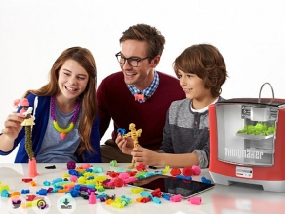 マテル、子供向け3Dプリンタ「ThingMaker 3D Printer」発表--業界の転換点となるか
