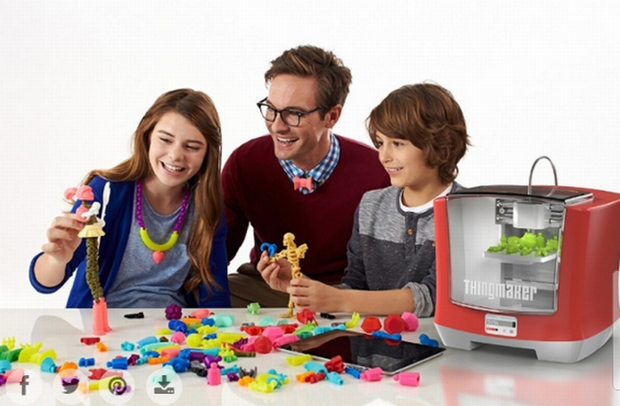 玩具メーカーのマテルの子供向け3Dプリンタ「ThingMaker」