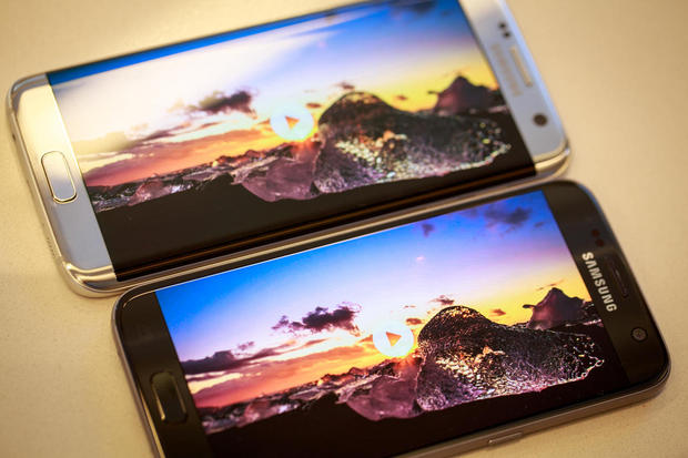 　Galaxy S7とGalaxy S7 edgeのスクリーン解像度はいずれも2560×1440ピクセルで、かなりの高解像度である。