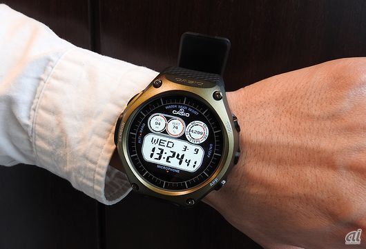 Android Wear スマートウォッチ「Smart Outdoor Watch WSD-F10」