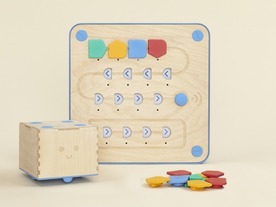 3歳児向けプログラミング学習教材「Cubetto」--LOGOの世界を木の玩具で再現
