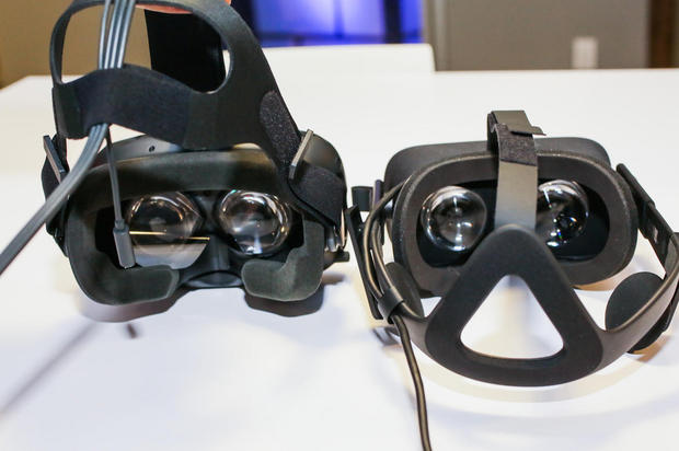 　OculusとViveのヘッドセットは似たようなレンズを搭載している。しかし、ストラップには違いがある。