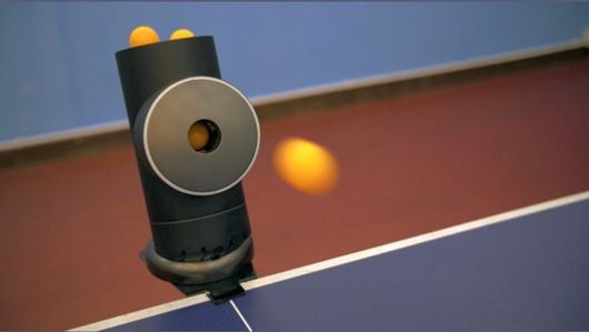 スマートな卓球トレーニング機器（出典：Kickstarter）