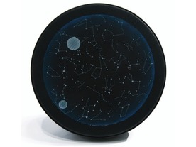 星々が美しく輝く星座早見盤のような時計「COSMOS」--Bluetoothスピーカとしても