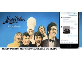 It's！ モンティ・パイソンがSkypeに登場--チャットで「Monty Python Mojis」を使おう