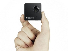 ストリーミング可能な超小型360度カメラ「Nico360」--防水でアクションカメラにも