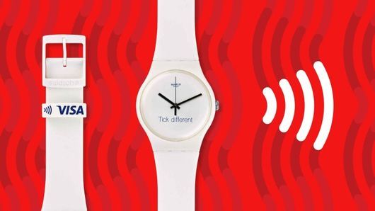 NFC腕時計のSwatch Bellamy（出典：Swatch）