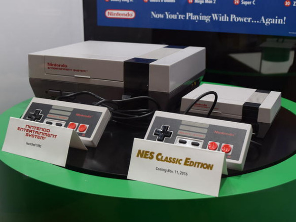 任天堂の新ゲーム機「NES Classic Edition」を写真でみる--サンディエゴのComic-Conに展示