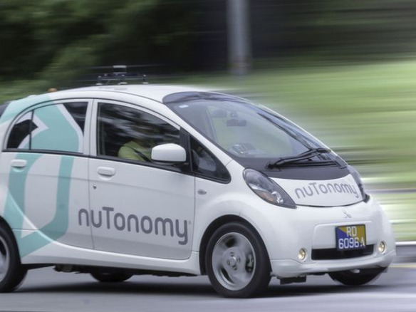 新興企業のnuTonomy、シンガポールで自動運転タクシーの試験運行を開始