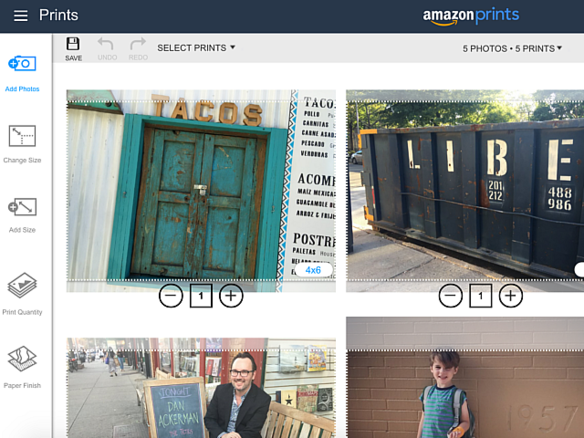 米アマゾン、低価格の写真プリントサービス「Amazon Prints」を開始
