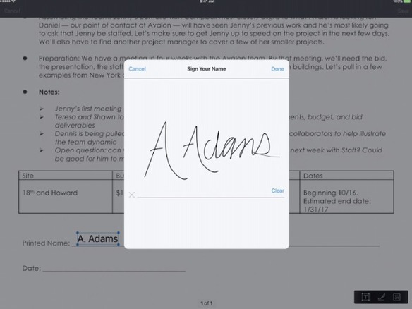 Dropboxの「iOS」版が刷新--PDFへの署名、「iMessage」との連携強化など