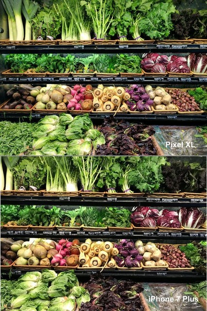 色とりどりの野菜

　2枚の写真の違いを認識するのは、ほぼ不可能だ。この2枚の写真がつながっているかのような印象さえ受ける。