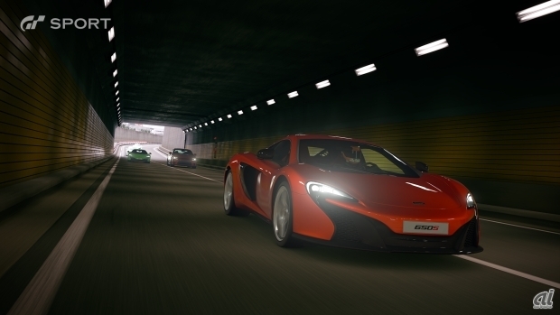 PS4「グランツーリスモSPORTS」スクリーンショット

（C）Sony Interactive Entertainment Inc. Developed by Polyphony Digital Inc.
Manufacturers, cars, names, brands and associated imagery featured in this game in some cases include trademarks and/or copyrighted materials of their respective owners. All rights reserved. Any depiction or recreation of real world locations, entities, businesses, or organizations is not intended to be or imply any sponsorship or endorsement of this game by such party or parties. "Gran Turismo" logos are registered trademarks or trademarks of Sony Interactive Entertainment Inc.
Produced under license of Ferrari Spa. The name FERRARI, the PRANCING HORSE device, all associated logos and distinctive designs are property of Ferrari Spa. The body designs of the Ferrari cars are protected as Ferrari Spa property under design, trademark and trade dress regulations