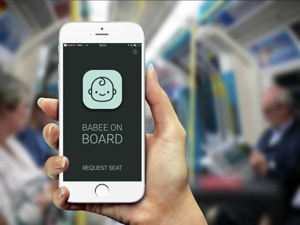 「Babee on Board」アプリで妊婦さんに席を譲ろう--マタニティマークより効果的かも
