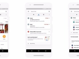 「Googleマップ」Android版に新しい3つのタブ、リアルタイムの通勤時間など