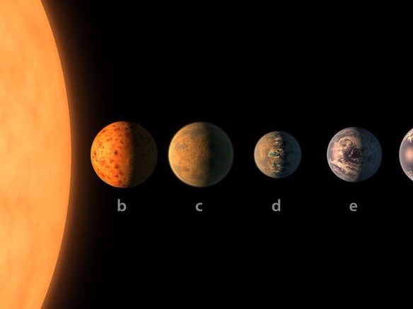 NASAが発見した地球サイズの7惑星ってどんなもの？--画像で見る