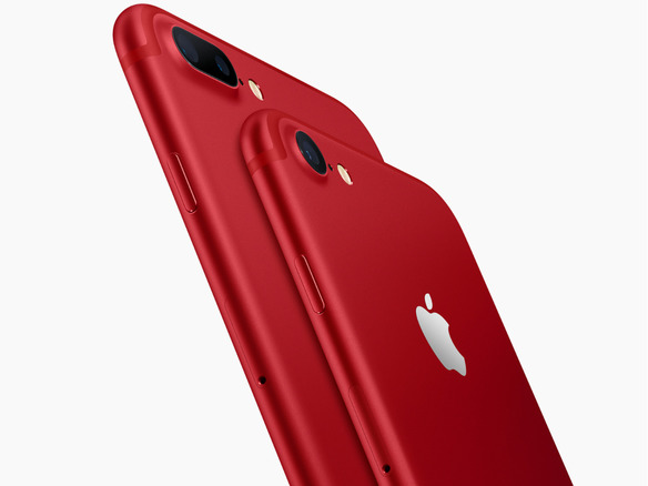 鮮やかな赤いiPhone登場--アップル、iPhone 7シリーズに(PRODUCT)RED Special Edition