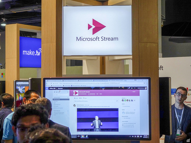 　マイクロソフトが2016年7月にプレビューを公開した、企業向け動画共有サービス「Microsoft Stream」を紹介。これは、「Office 365」における動画プラットフォームを担うもので、企業内で共有する動画などを配信できる。
