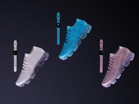 「Apple Watch Nike+」向けに4つの新スポーツバンド--シューズのカラーと同色に