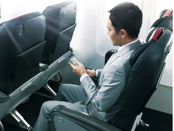 JAL、国内線の機内Wi-Fi接続を無料に--「ずっとWi-Fi無料宣言」
