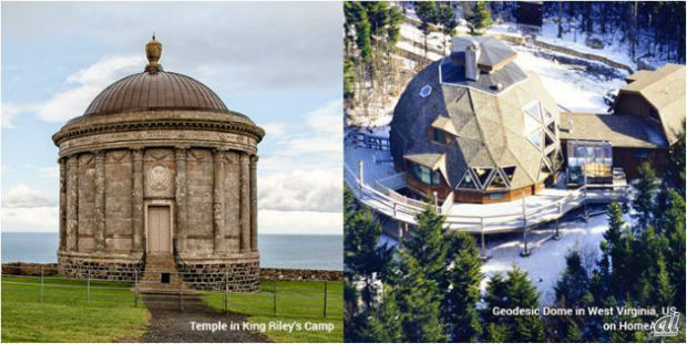 　シリーズ内では一度のみ登場した「レンリー王の神殿」。北アイルランドにある実際の建物は、ほかの映画ロケ地としても使われるなど人気の観光スポット。ただし宿泊はできない。似た構造のこちらはアメリカのウェスト・ヴァージニア州にある。最大14名を収容でき、巨大な暖炉を備えている。

　ゲーム・オブ・スローンズは、7月に「スターチャンネル」で新シリーズが放送開始している。