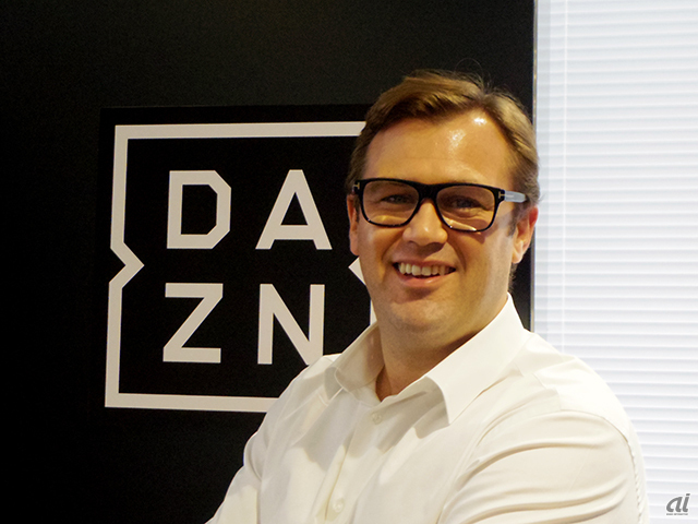 DAZN CEOのJames Rushton氏