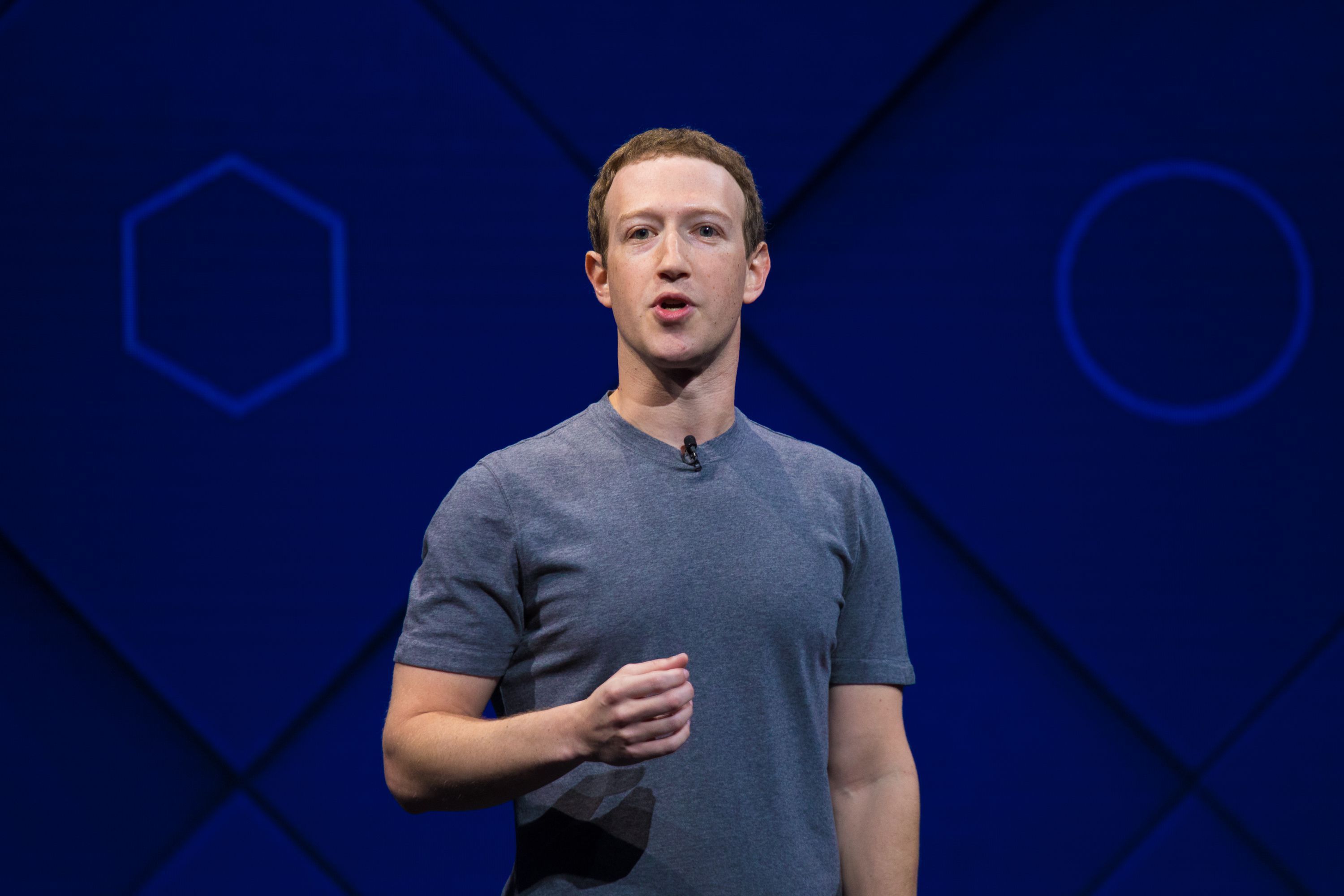 Facebookの最高経営責任者（CEO）Mark Zuckerberg氏