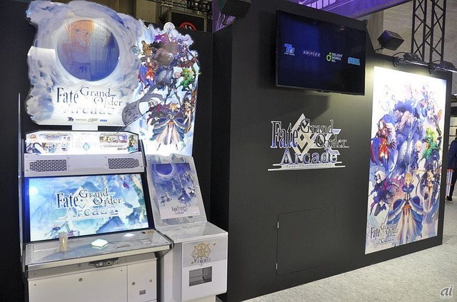 　セガ・インタラクティブが開発を進めているアーケード版「Fate/Grand Order Arcade」も出展。