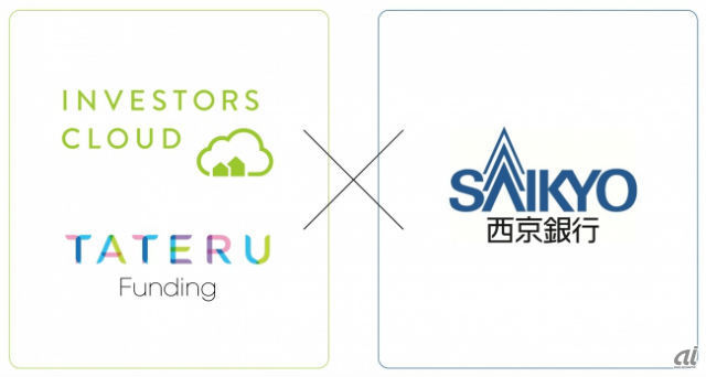 インベスターズクラウド、TATERU Fundingが西京銀行と業務提携