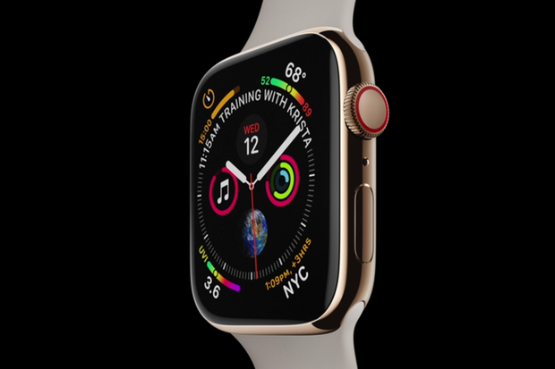 新型「Apple Watch」が発表に

　Cook氏の次にステージに登場したのは最高執行責任者（COO）のJeff Williams氏。初代モデルの開発時からApple Watchを担当する同氏は、最新型となる「Apple Watch Series 4」を発表した。「Apple Watchについてのすべてを新たにデザインし設計した」「Series 4の一番の特徴は驚くような新しい画面。本体の外側ぎりぎりまで画面を押し広げ、角の部分はカーブさせて、画面が本体とぴったりマッチするようにした」（同氏）。Series 4の新しい画面は従来機種に比べて30％も大きくなっている。