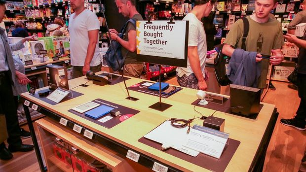 　「よく一緒に購入される商品」のテーブルにはAmazonデバイスが多数あった。