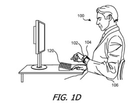 アップル、腕を上げるとスリープから自動復帰するスマートウォッチ--特許を取得
