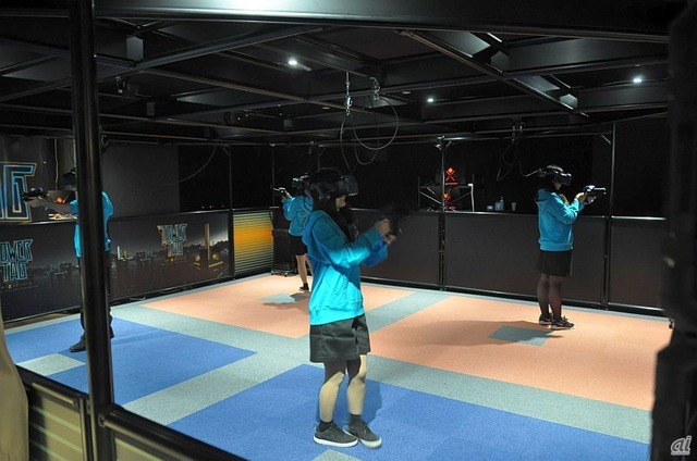 　VR eスポーツを標榜する2対2の対戦型コンテンツ「TOWER TAG」。