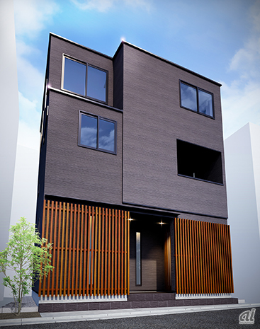 「ORANGE DOOR」第1弾として、東京都荒川区に建築される木造3階建ての戸建て住宅