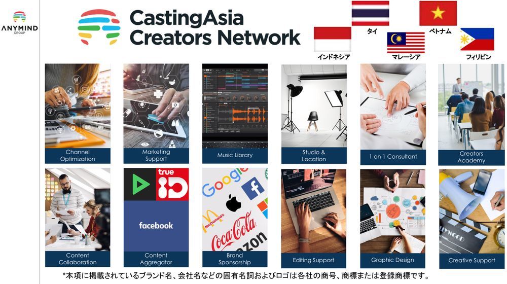 「CastingAsia Creators Network」