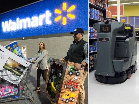 ウォルマート、店舗の自動化を推進--掃除ロボット1500台、検品ロボット300台など追加