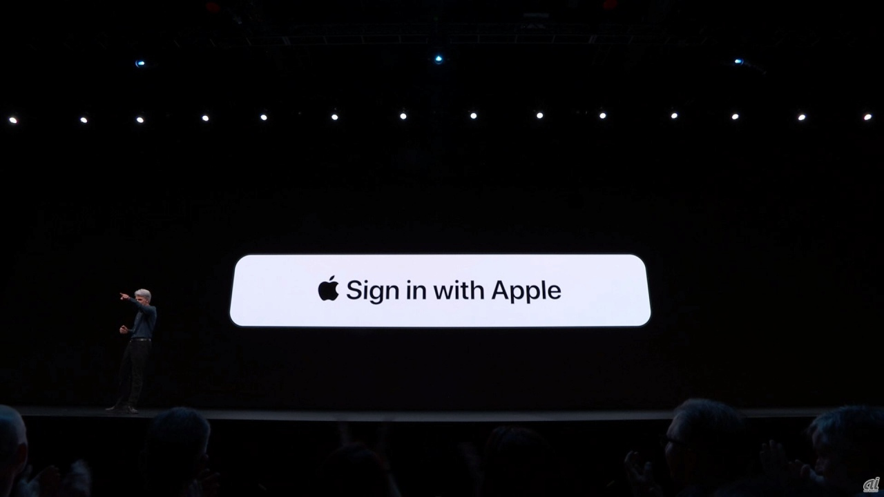 Appleアカウントで各種サービスへのログインが可能に