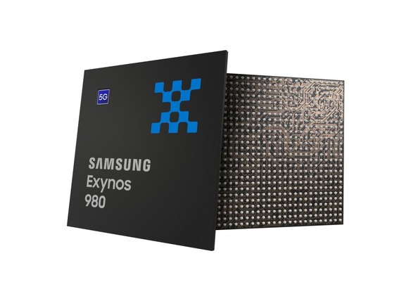 サムスン、5Gモデム内蔵モバイルプロセッサー「Exynos 980」発表