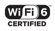 Wi-Fi CERTIFIED 6のバッジ