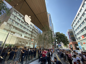iPhone 11 Proの写真で見る「Apple 福岡」--14年の歴史を持つ福岡天神から新たに
