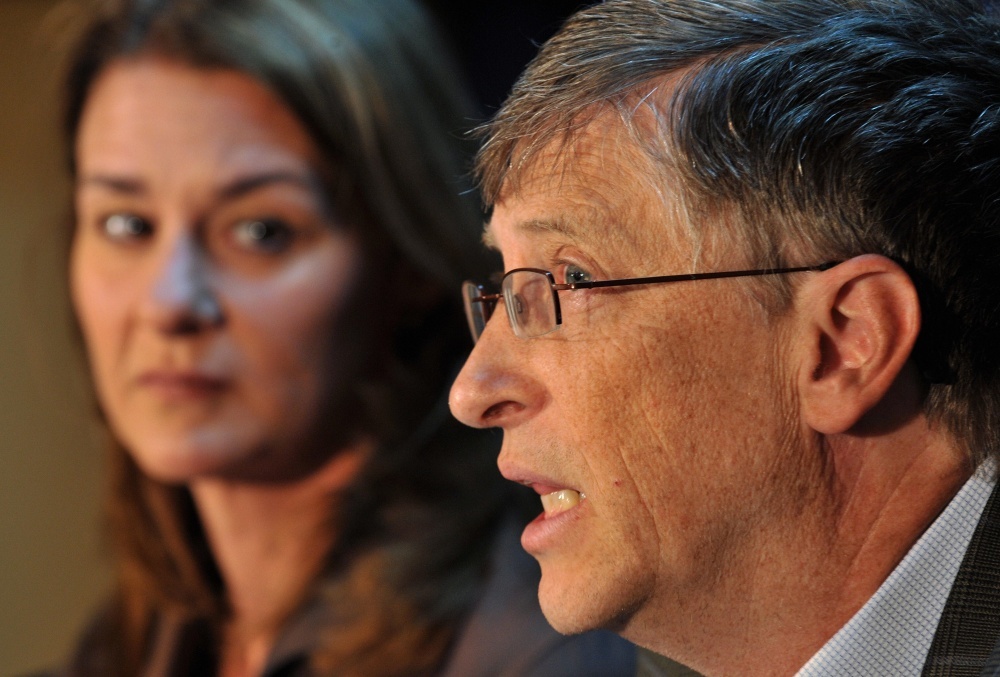 Bill Gates氏、Melinda Gates氏夫妻