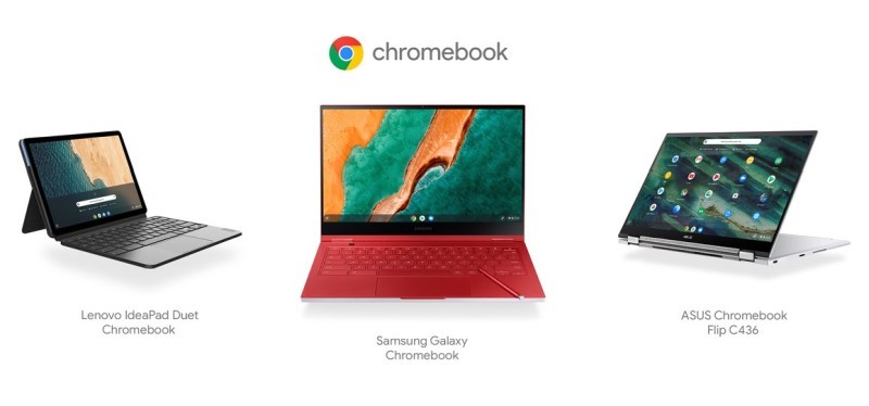 Chromebookの新モデル（出典：Google）