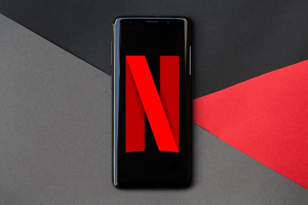 Netflixの赤い「N」のロゴ