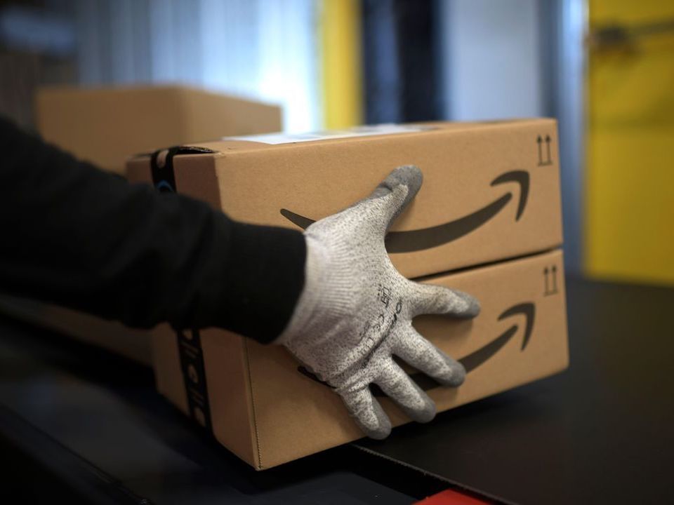 Amazon cardboard box